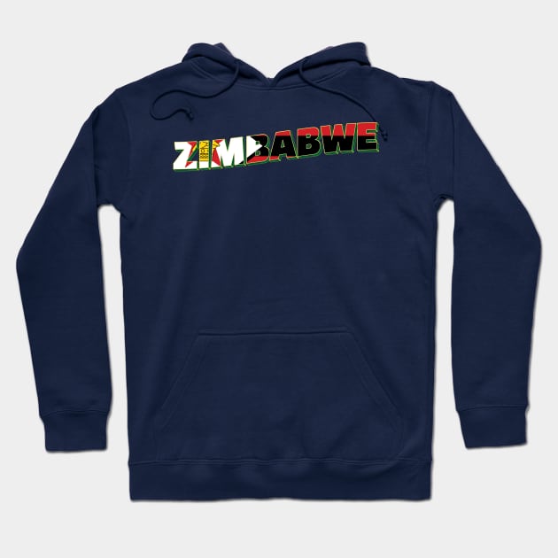 Zimbabwe vintage style retro souvenir Hoodie by DesignerPropo